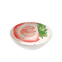 Grün und Form Keramik Bowl Erdbeere