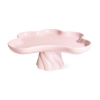Octaevo Templo Sevierplatte mit Fuß rosa