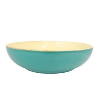 Gr&uuml;n & Form flache Salatschale L t&uuml;rkis &Oslash;30 cm