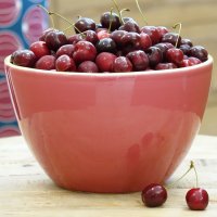 Gr&uuml;n & Form Keramik Salatsch&uuml;ssel L pink  Himbeere
