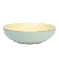 Gr&uuml;n und Form flache Salatsch&uuml;ssel aqua