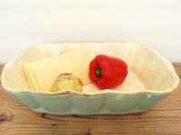 Keramik Auflaufform L aqua