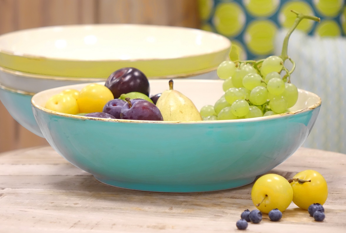 Gr&uuml;n und Form Obstschalen