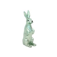 Deko Hase Metallic Mint