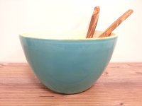 Gr&uuml;n und Form Keramik Salatschale L t&uuml;rkis