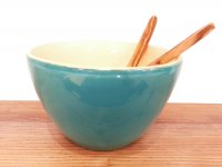 Gr&uuml;n und Form Keramik Salatschale t&uuml;rkis