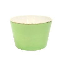 Grün und Form Keramik Salatschüssel grün