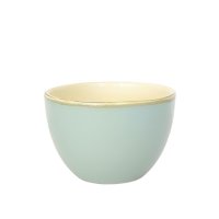 Gr&uuml;n und Form Ital. Keramik M&uuml;slischale aqua