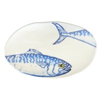 Gr&uuml;n und Form Fisch Teller oval