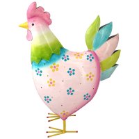Metall Huhn Bea XXL