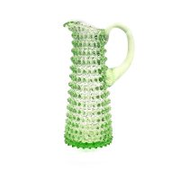 Glaskrug Hobnail Apfelgrün Glaskrug Hobnail Apfelgrün