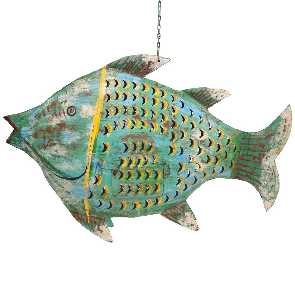 Metall Fisch Gross
