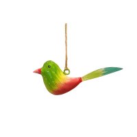 Mini Metall Vogel bunt zum Hängen