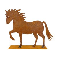 Edelrost Pferd "Cavallo" groß