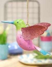 Metall Kolibri mit Glitzer von Pape Metall Kolibri mit Glitzer von Pape