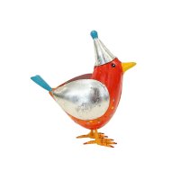 Metall Vogel "Rico" L rot von Pape Metall Vogel "Rico" L rot von Pape