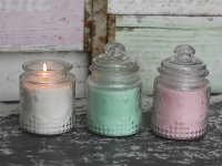 Chic Antique Kerze im Nostalgie-Glas 
