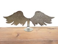 Feuerverzinkter Fl&uuml;gel mit Platte breit klein