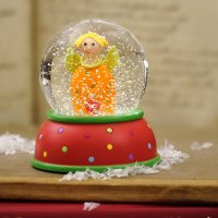 Schneekugel Engel Lotta von Pape Kunstgewerbe