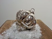 Glaszwiebel silber mittel