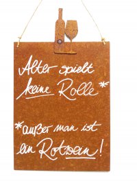 Rosttafel mit Spruch M Wein Rosttafel mit Spruch M Wein