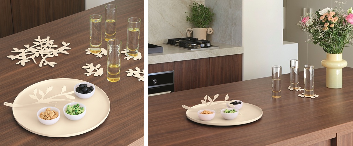 Fermob Elia Tablett Latte-Beige