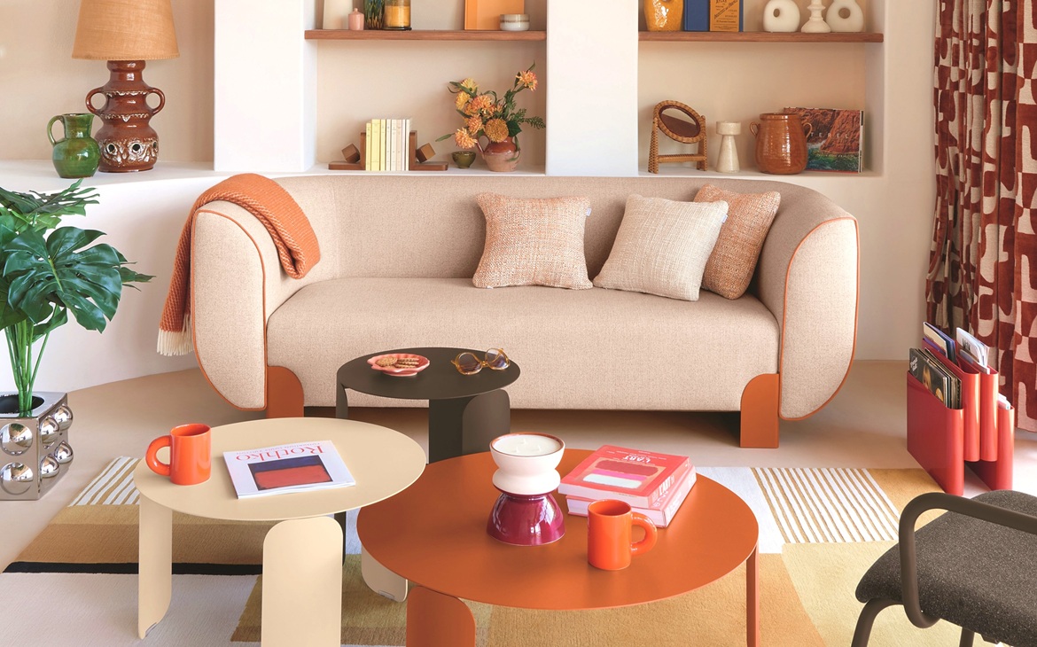 Fermob Voulez-Vous Sofa mit Kissen Vibration