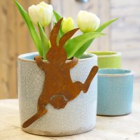 Edelrost Hase "Bunny" mittel zum Einhängen Edelrost Hase "Bunny" mittel zum Einhängen
